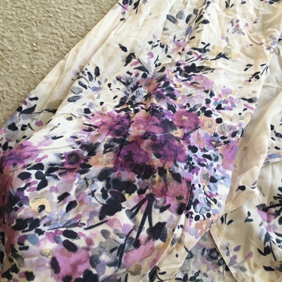 Floral Wrap Maxi Skirt - Picture 2 of 3